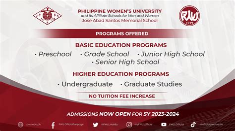 all women's university|Philippine Women's University: master's programs offered.
